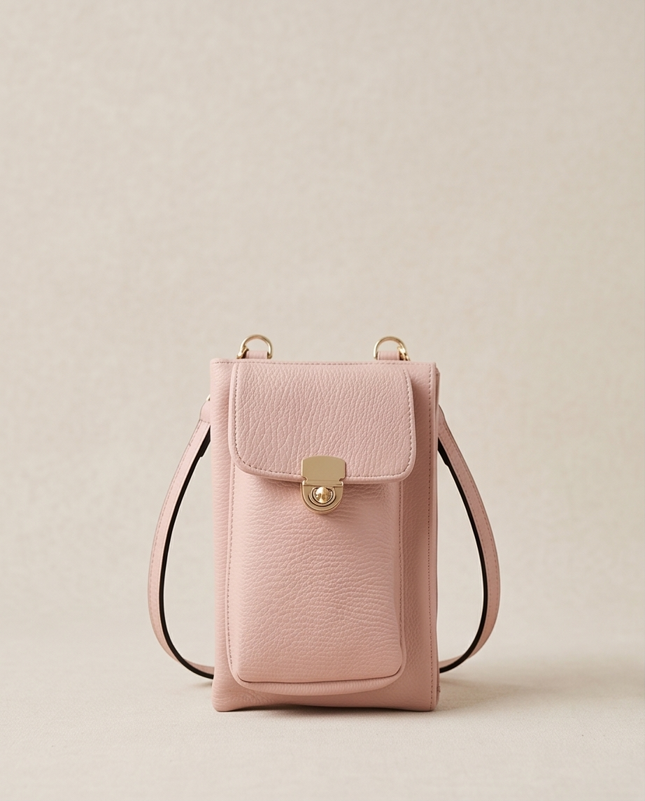 Isabelle Pink Phone Crossbody Case