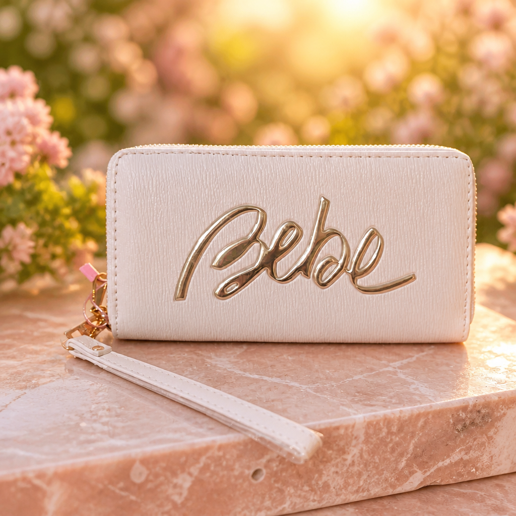 Gianna Wristlet in Off White