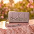Zaza Wristlet in Mauve