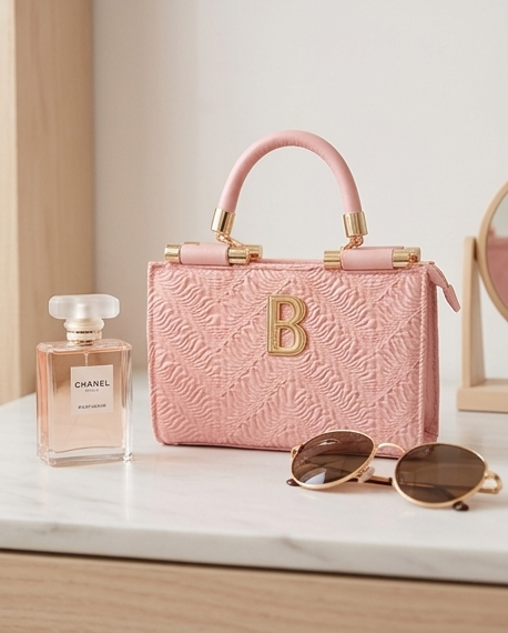 Nolan Mini Satchel w/cc in Blush