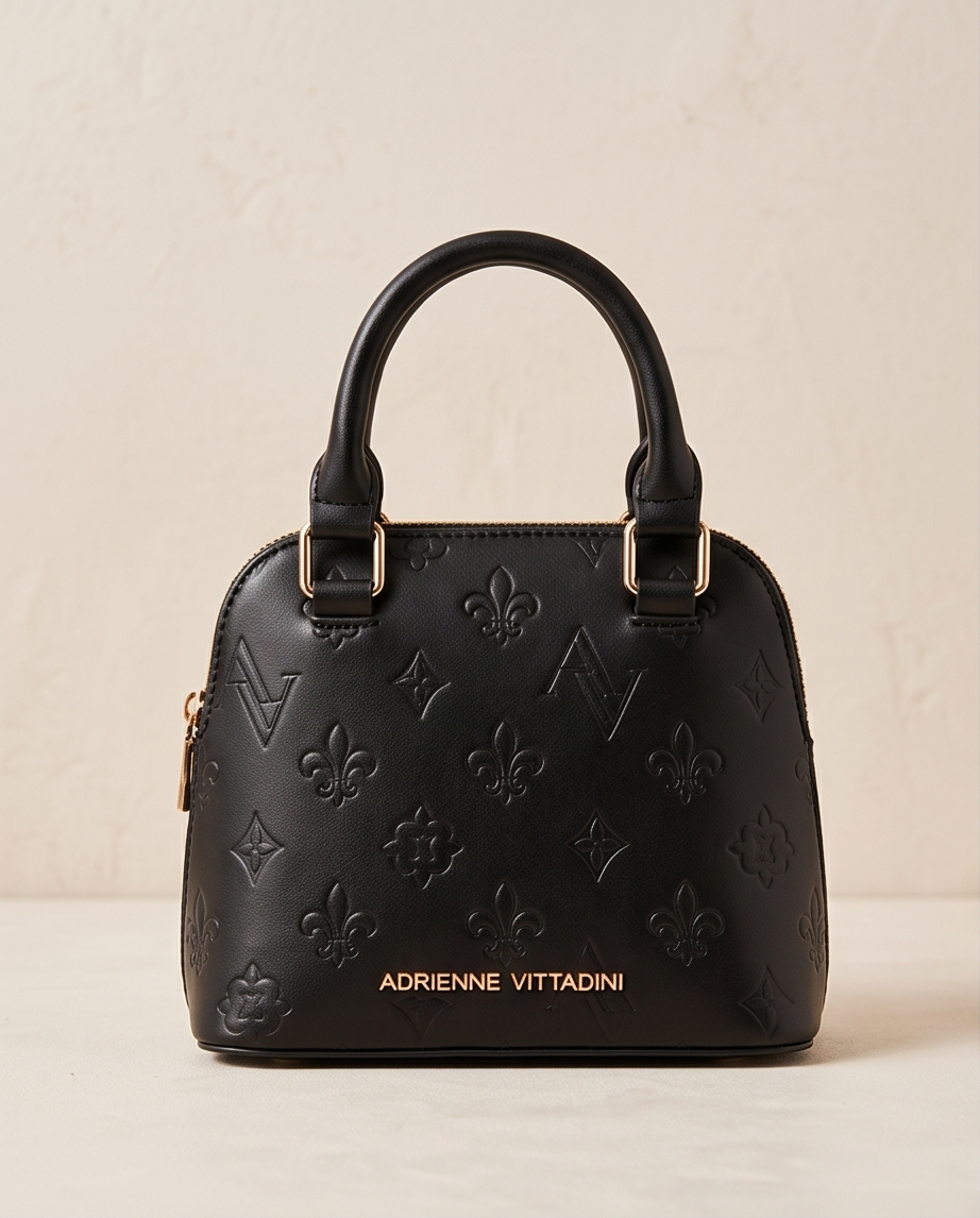 Adrienne Vittadini -- Domed Crossbody w/ detachable pouch