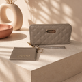 Jessica Wallet w/cc in Taupe