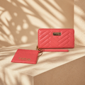 Sophia Wallet w/cc in Coral