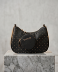 Sagan Studded Crossbody w/cp in black