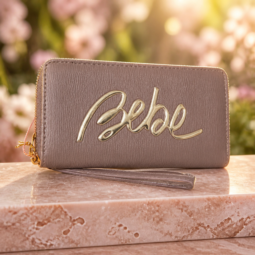 Gianna Wristlet in Taupe