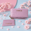Jessica Wallet w/cc in Barbie Pink