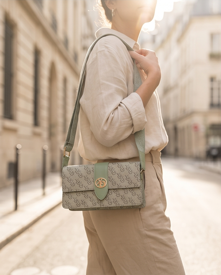 XOXO mint green shoulder bag