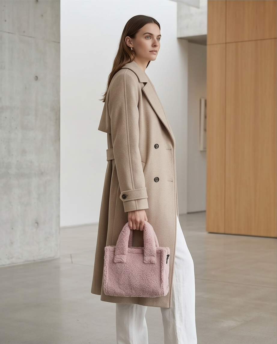 Sherpa Pink shoulder bag