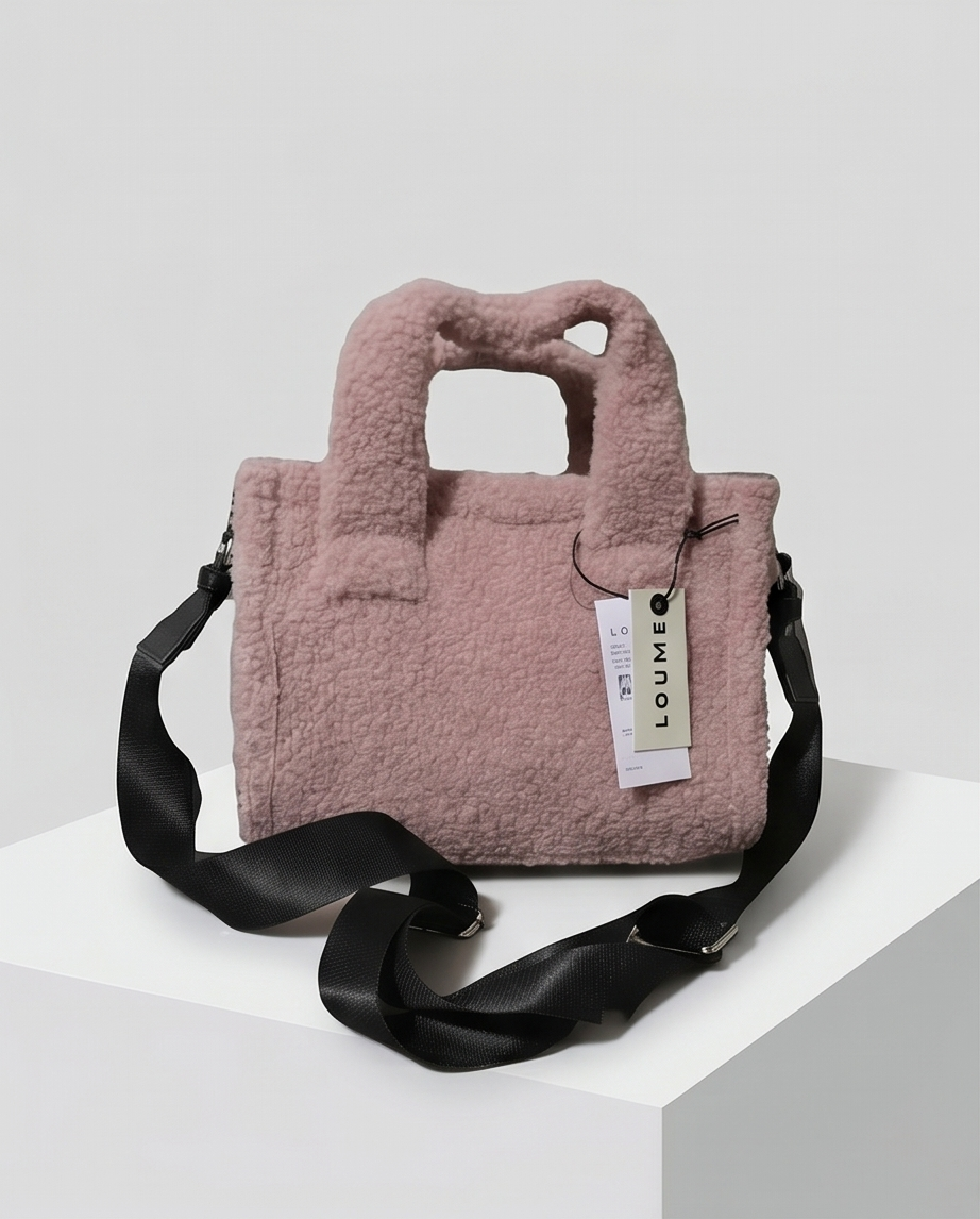 Sherpa Pink shoulder bag