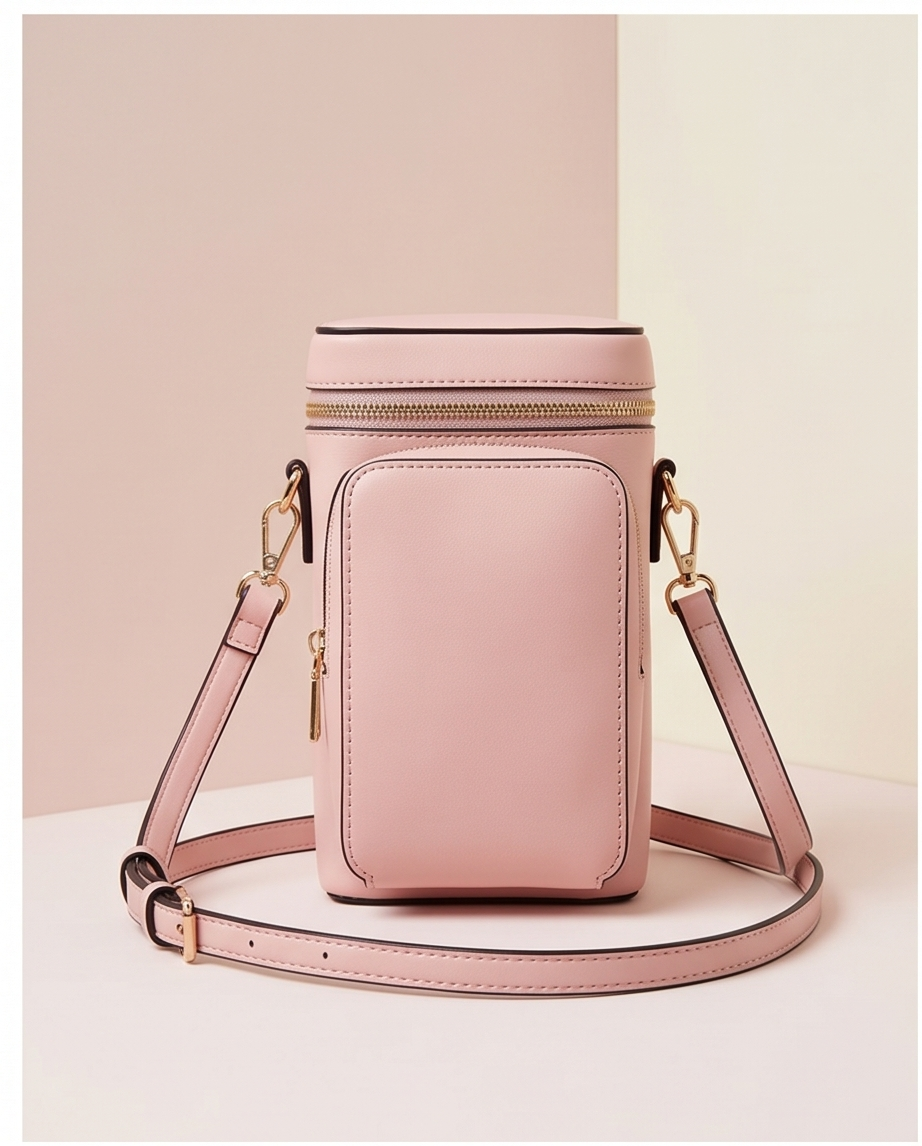 Isabelle phone crossbody in pink