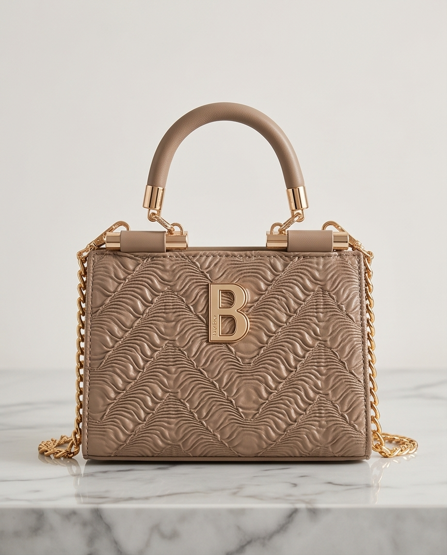 Nolan Mini Satchel in Taupe