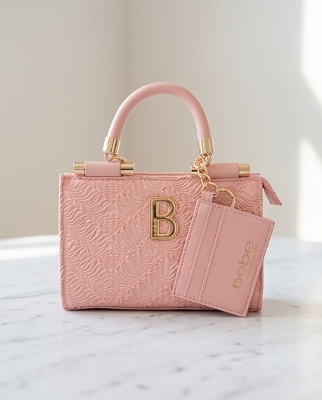 Nolan Mini Satchel w/cc in Blush