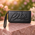Louisa Trifold Wallet in Black