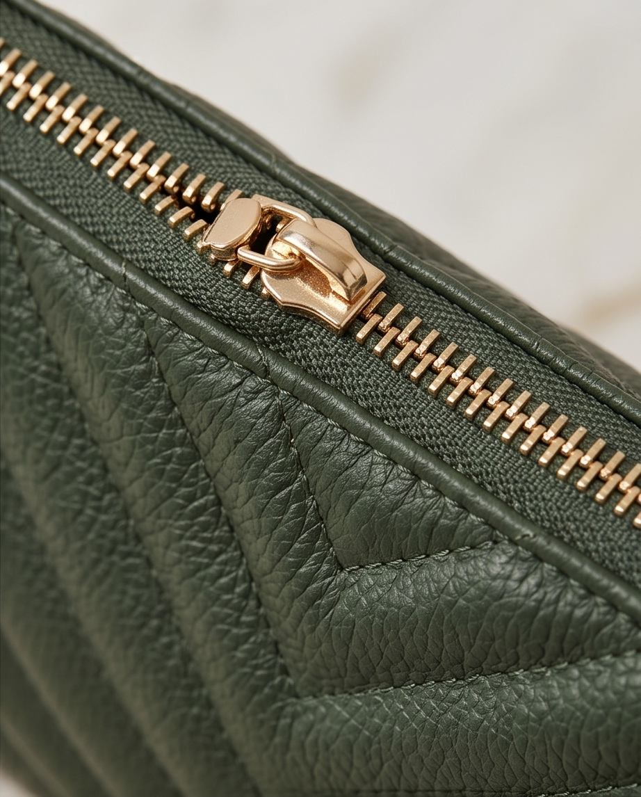 Isabelle Crossbody in Hunter Green