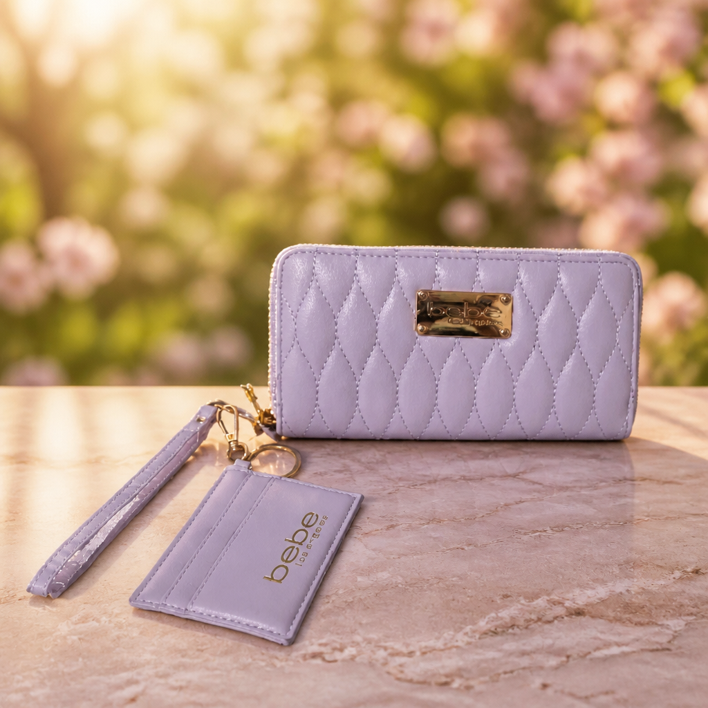 Jennis Wallet w/cc in Lilac