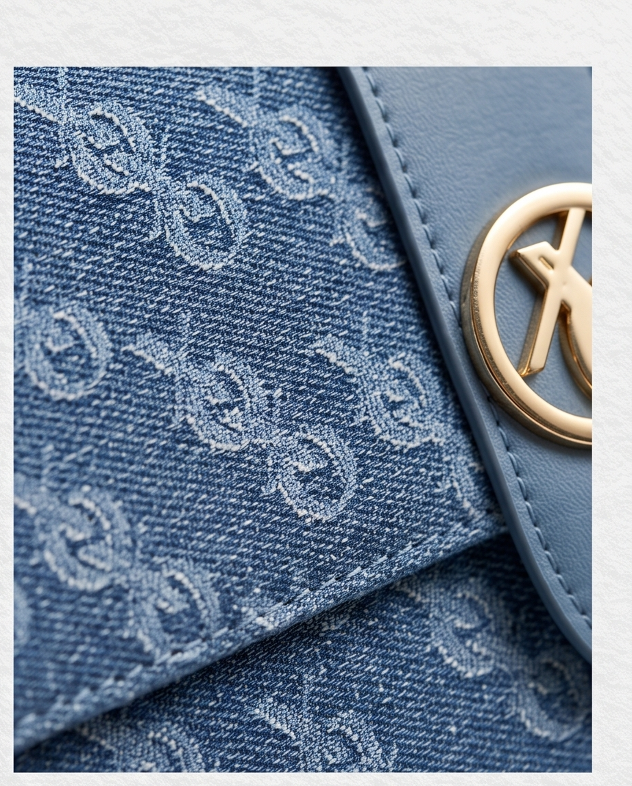 XOXO blue shoulder bag